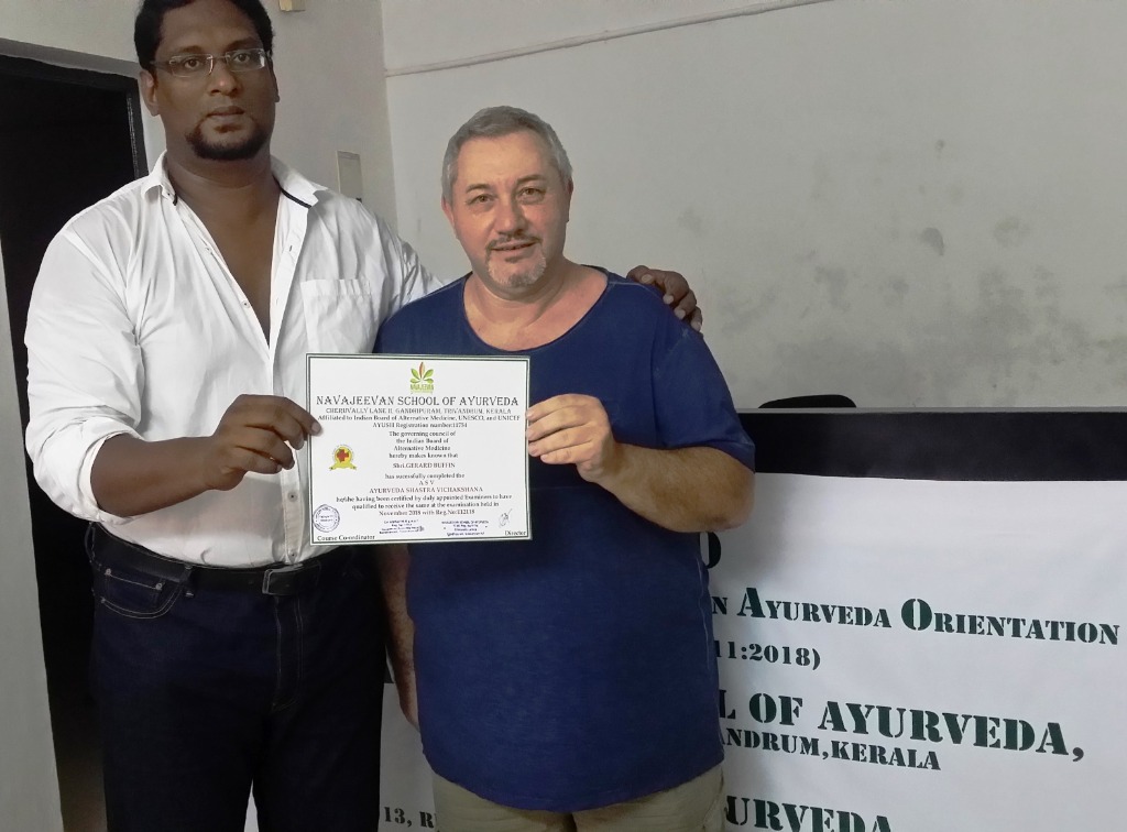 photo diplome Gérard BUFFIN