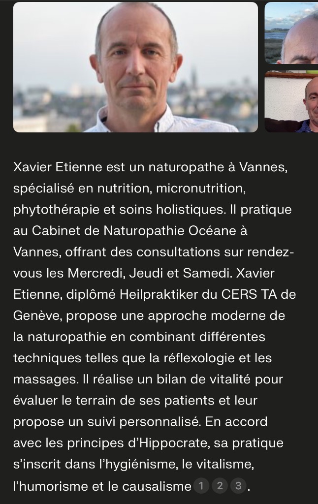 photo activite Xavier ETIENNE
