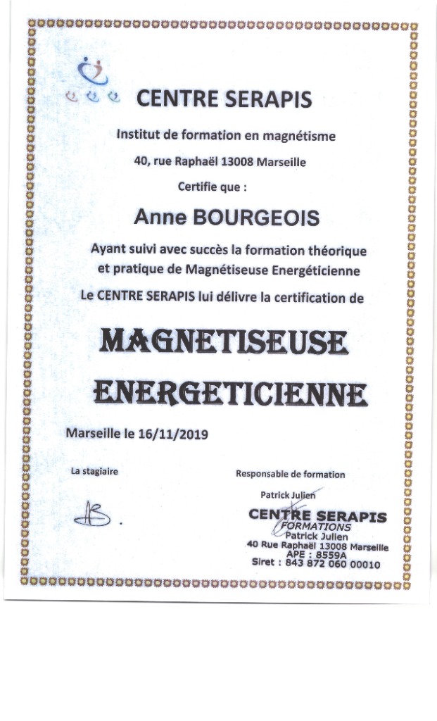 photo diplome Anne Bourgeois