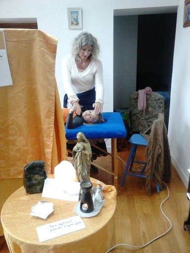 photo seance Lydie Laine Magnétiseuse