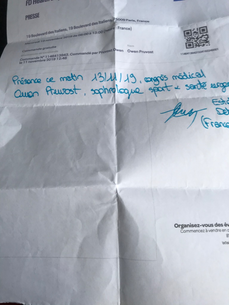 photo diplome SOPHROLOGUE OWEN -EM PRUVOST