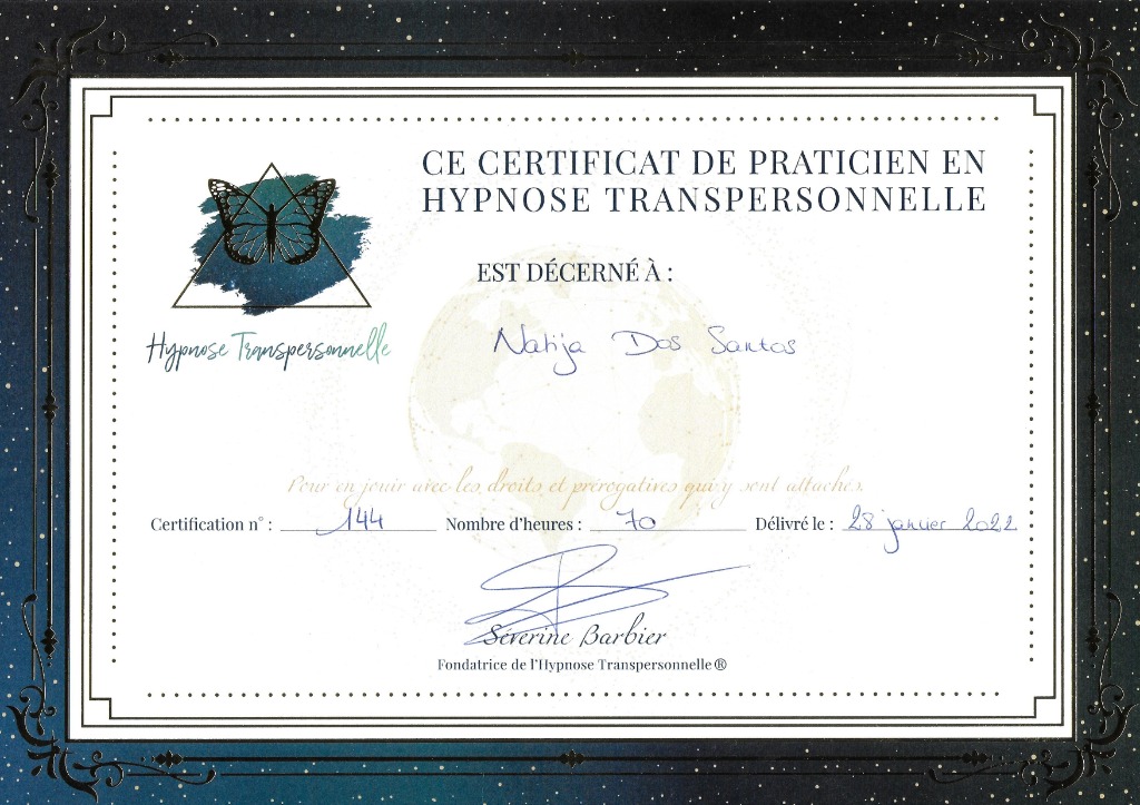 photo diplome Natija dos santos