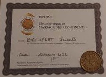 photo diplome Isabelle bachelet