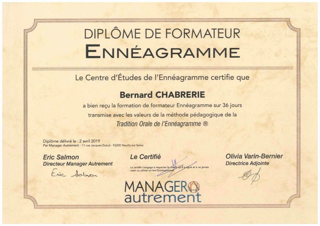 photo diplome BernardChabrerie