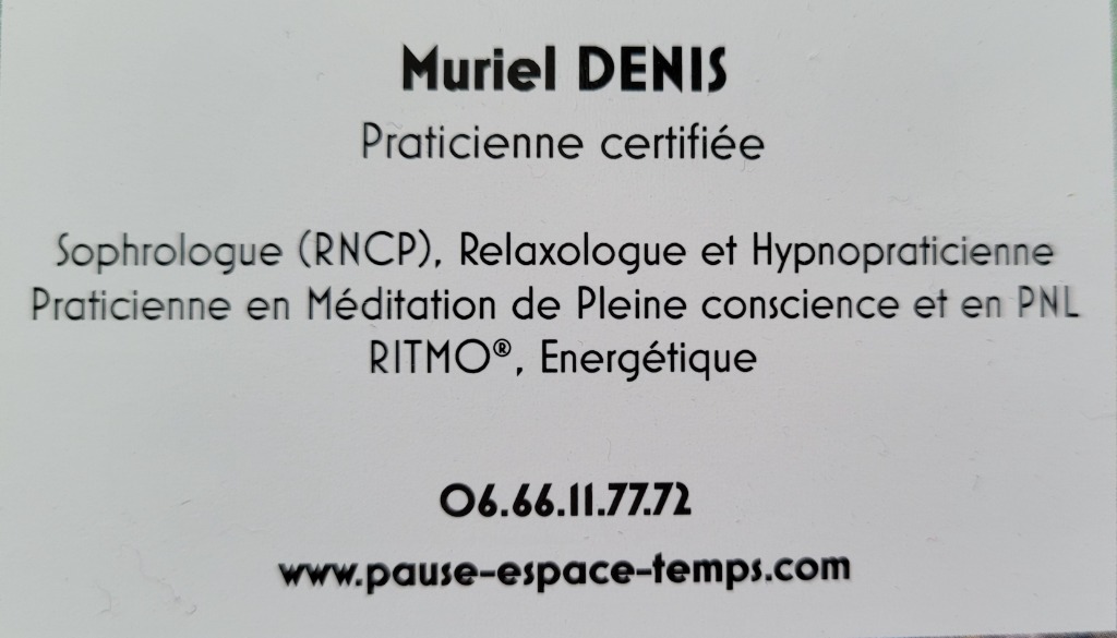 photo seance Muriel DENIS