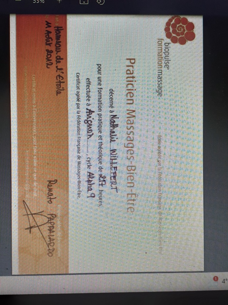 photo diplome Nat’Harmonie