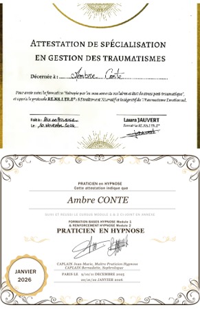 photo activite Ambre CONTE