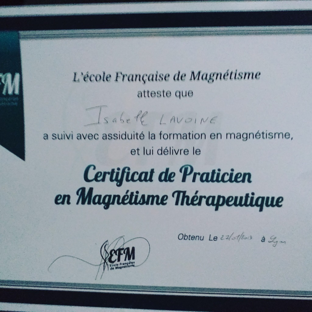 photo diplome Vitale energie