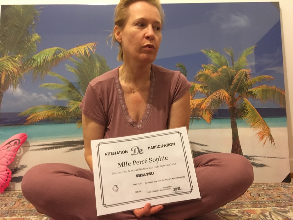 photo diplome Perré sophie