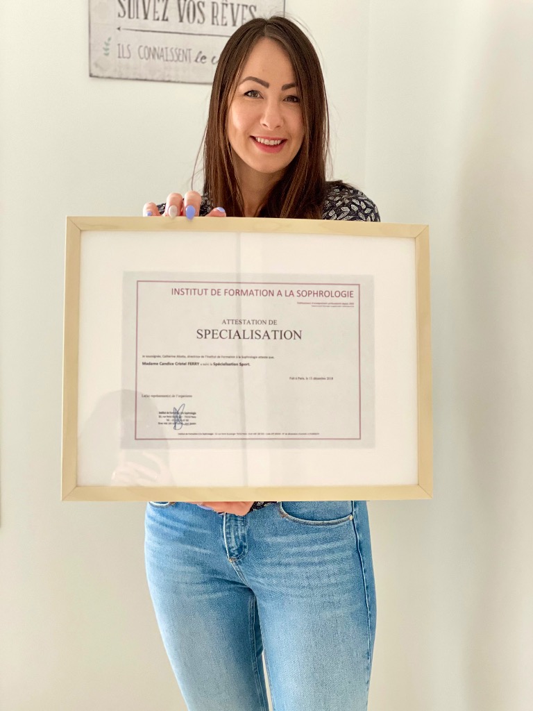 photo diplome Candice FERRY