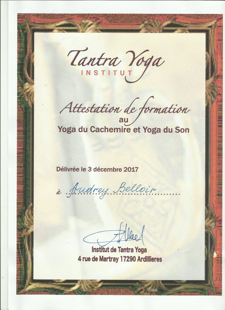 photo diplome Audrey Belloir