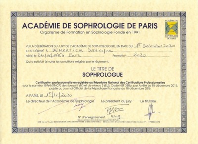 photo diplome Demortier Dominique