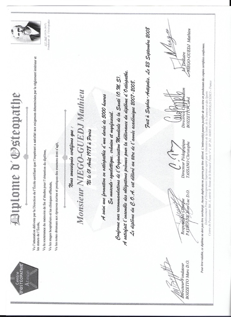 photo diplome Mathieu Niego-Guedj