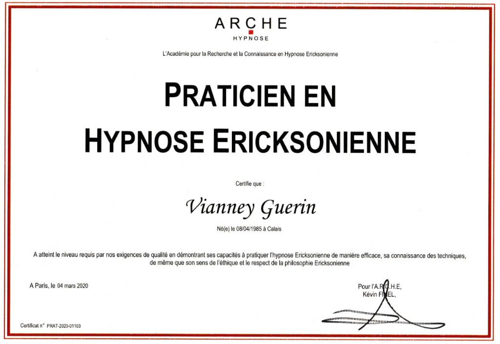 photo diplome Vianney GUERIN