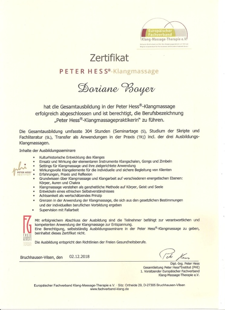 photo diplome Doriane BOYER