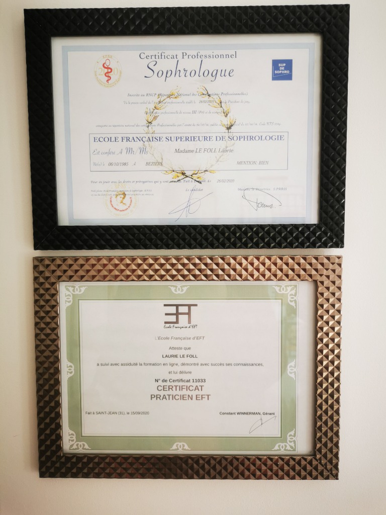 photo diplome Laurie Le Foll