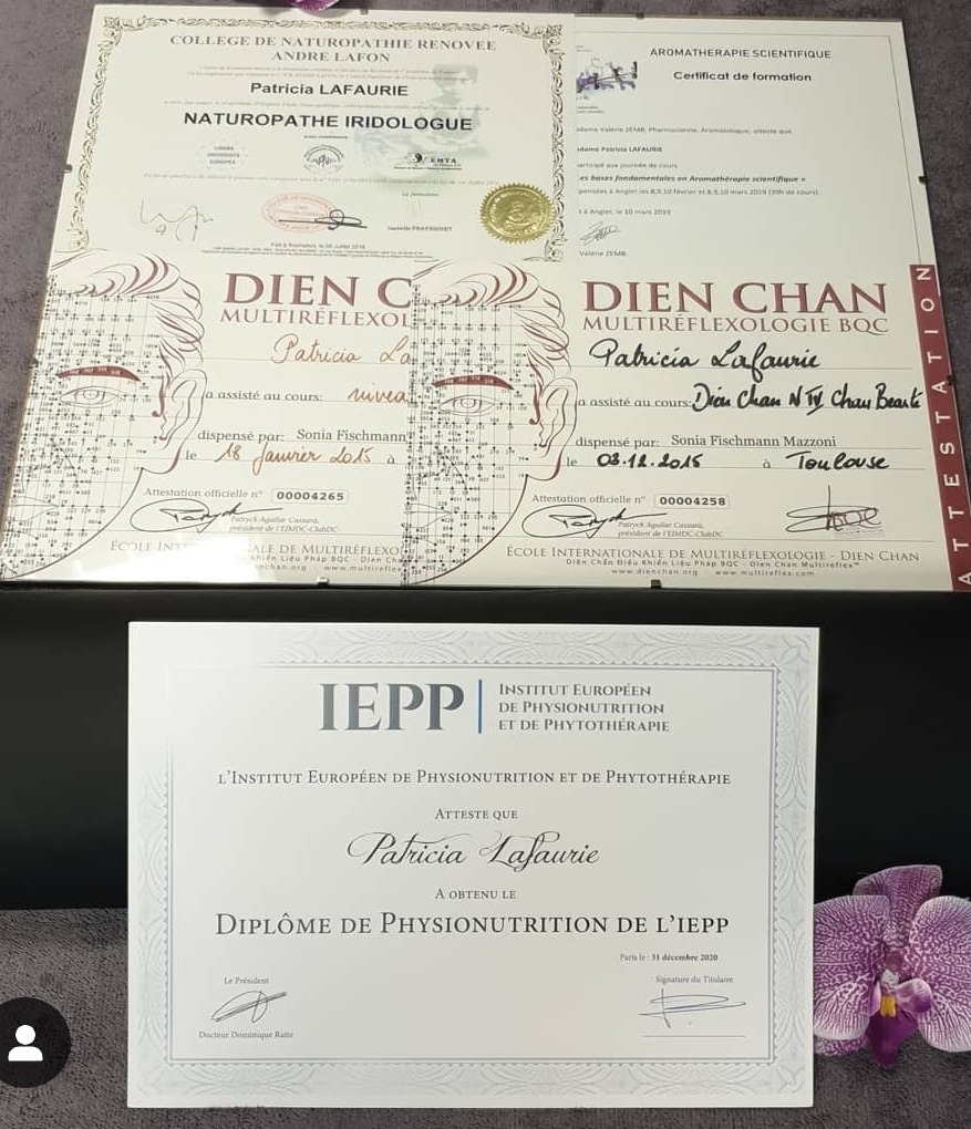 photo diplome Patricia Lafaurie