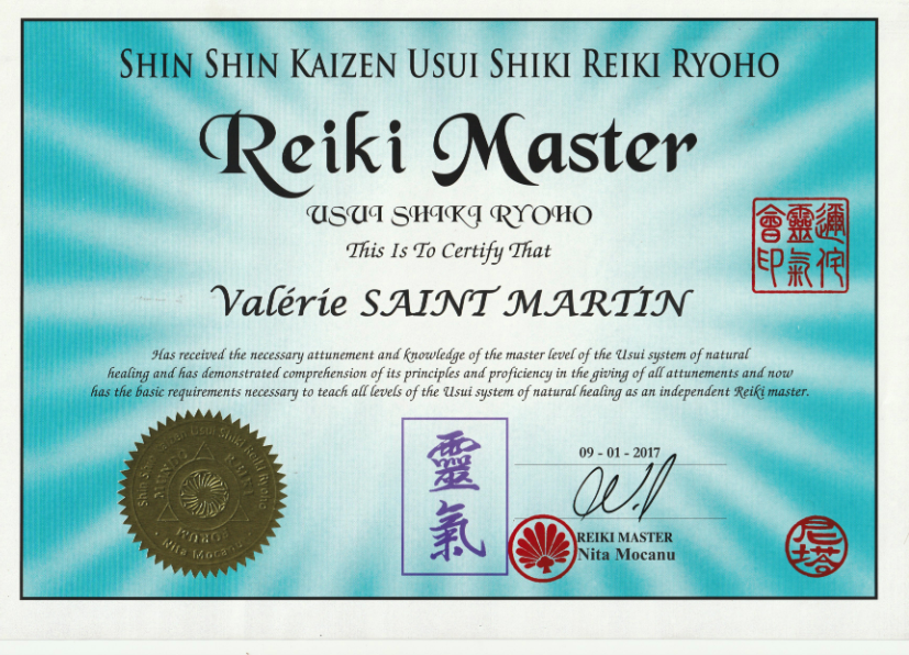 photo diplome Valerie SAINT MARTIN