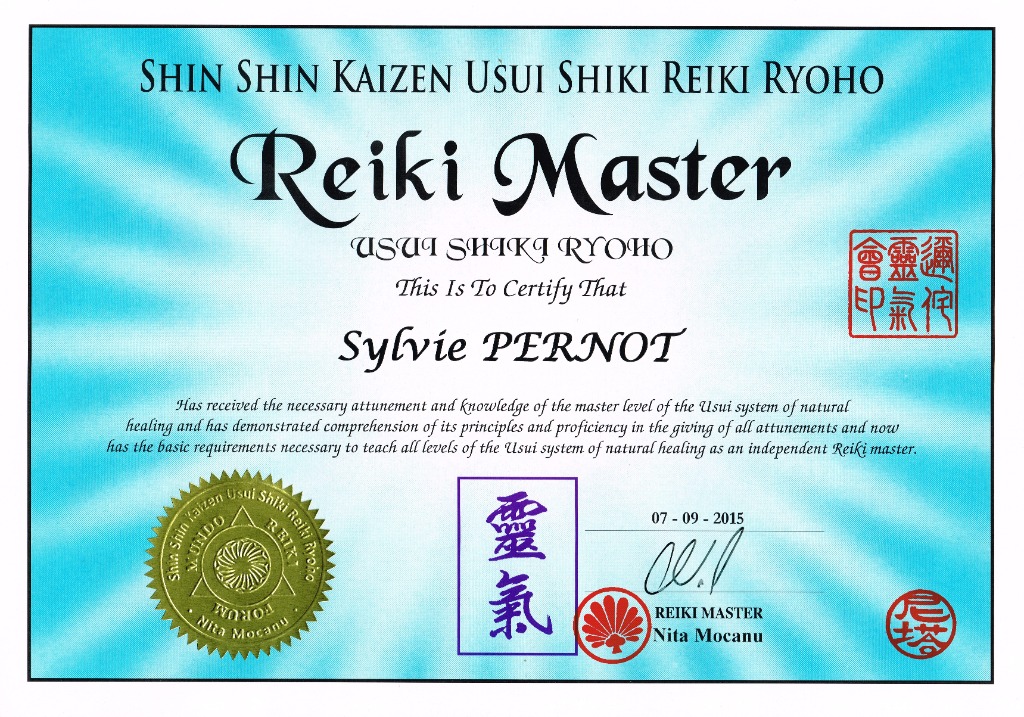 photo diplome Sylvie PERNOT