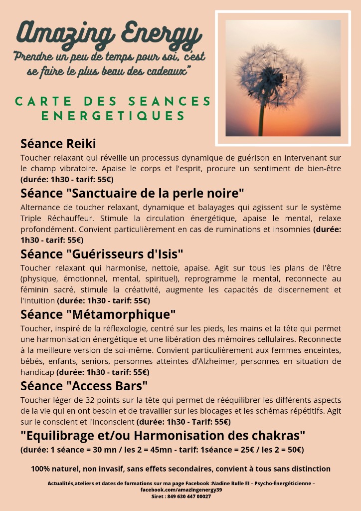 photo activite Nadine Bulle EI