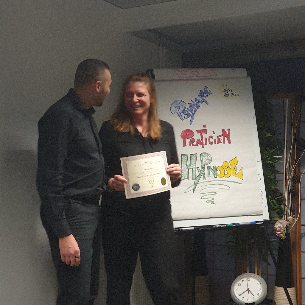 photo diplome Christine GUERIN