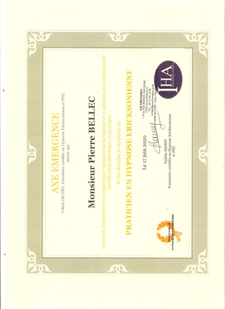 photo diplome bellec pierre