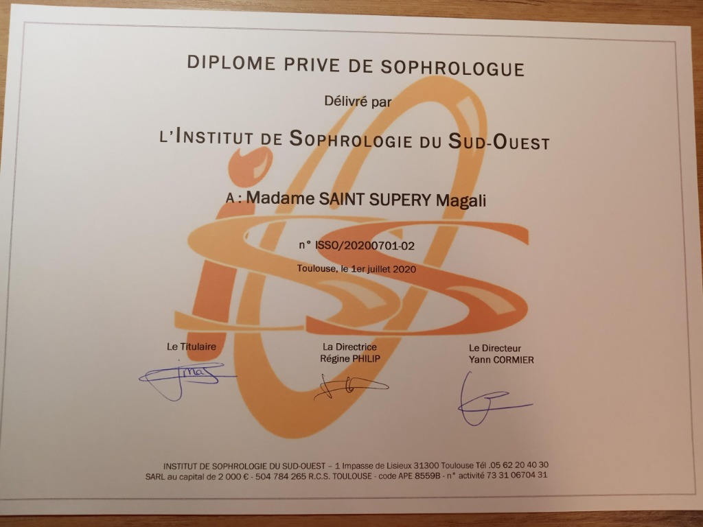 photo diplome Jean Michel Saint supery