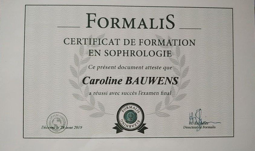 photo diplome Caro Line