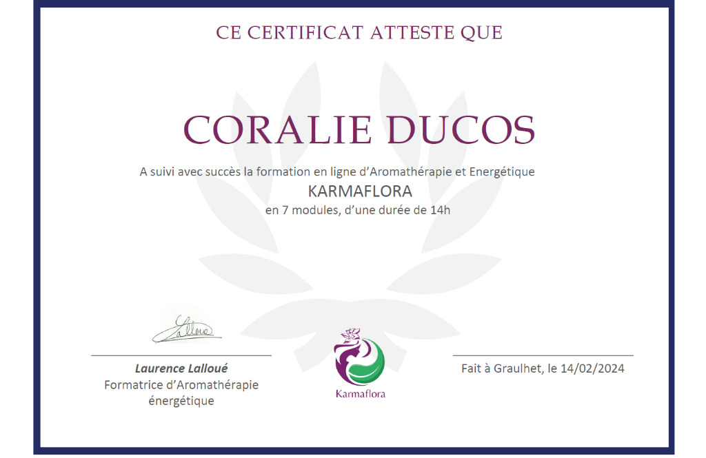 photo activite Coralie Ducos