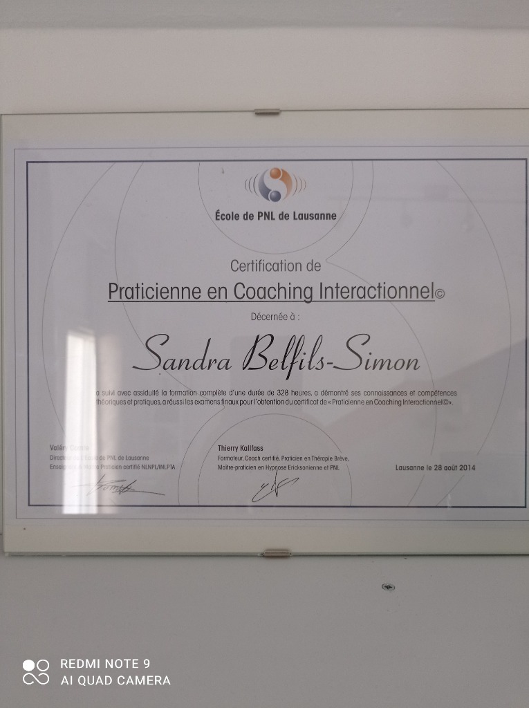 photo diplome hypnorésilience