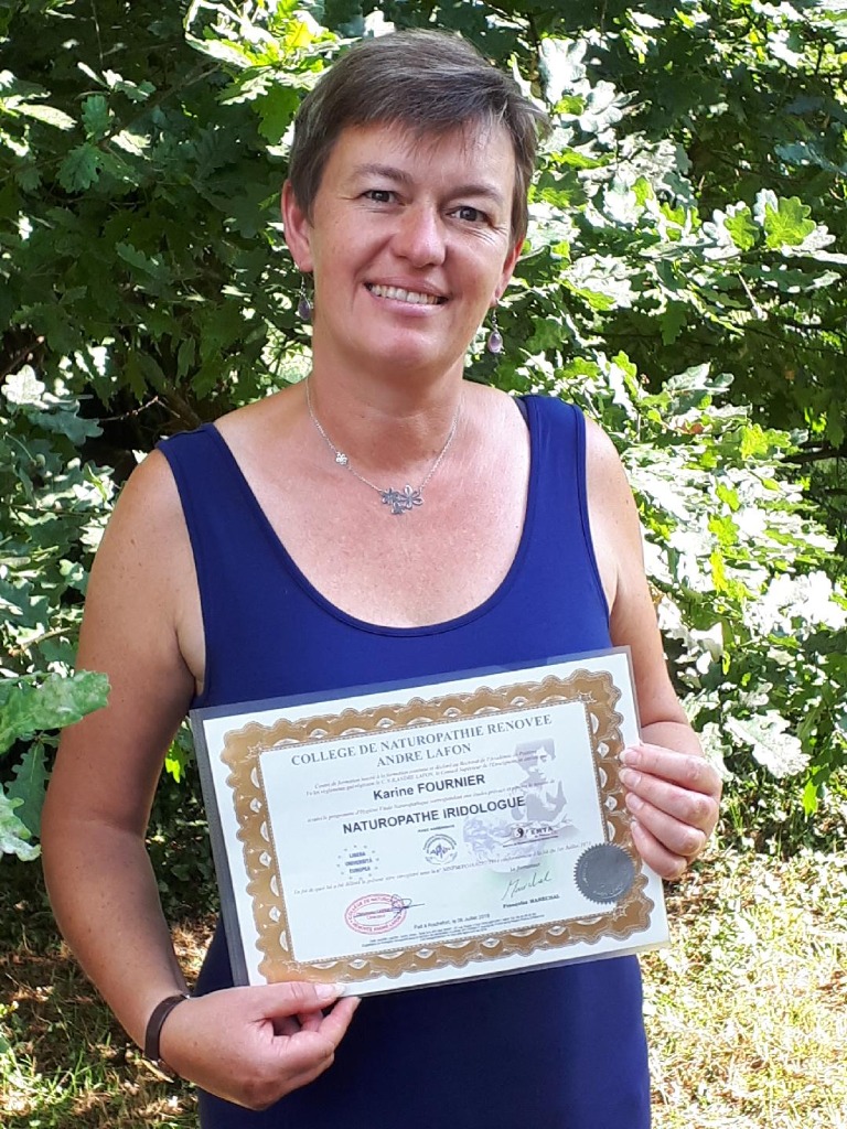 photo diplome Karine FOURNIER