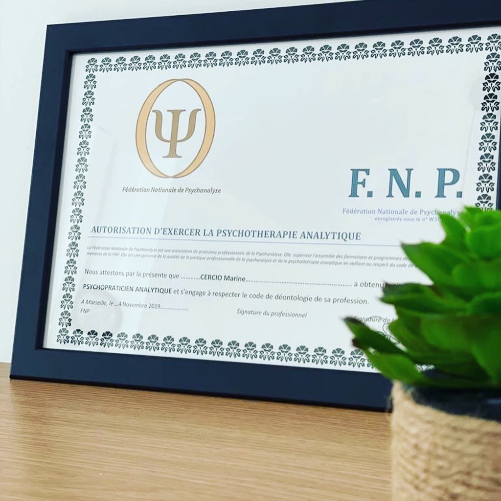 photo diplome Marine Cercio-Cappatti