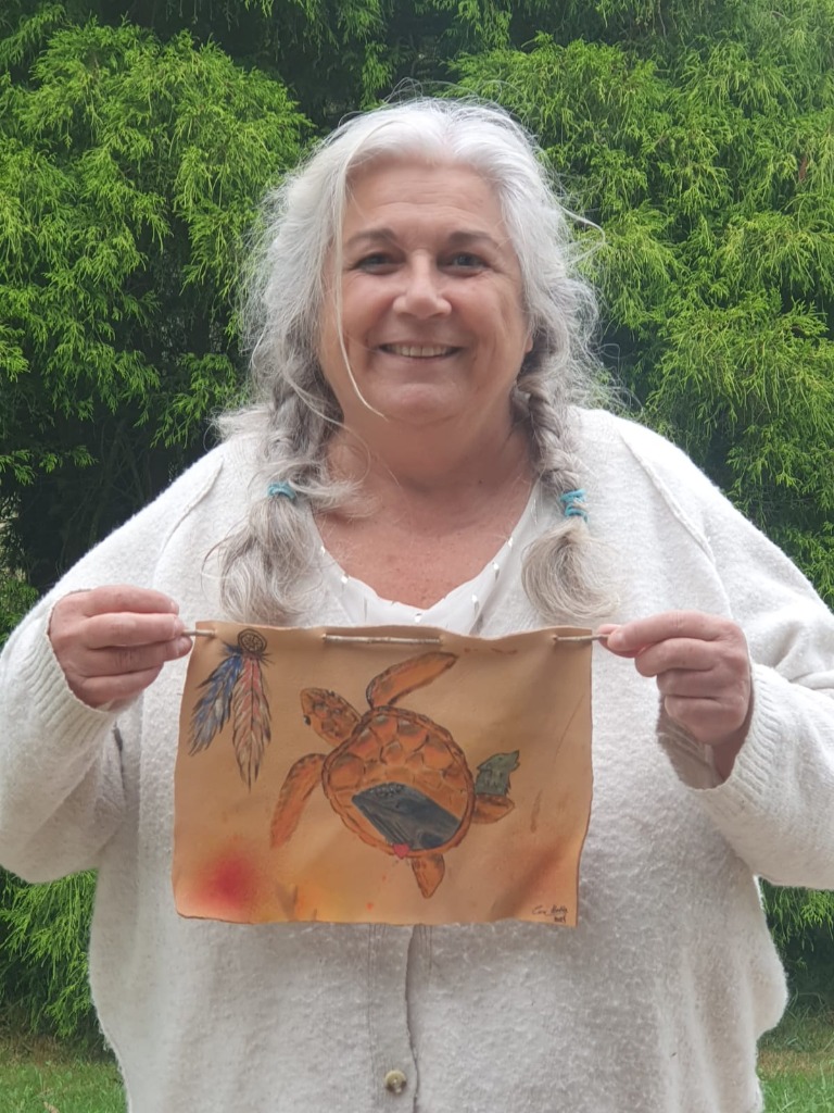 photo portrait Corine DEPEYROT Chamane