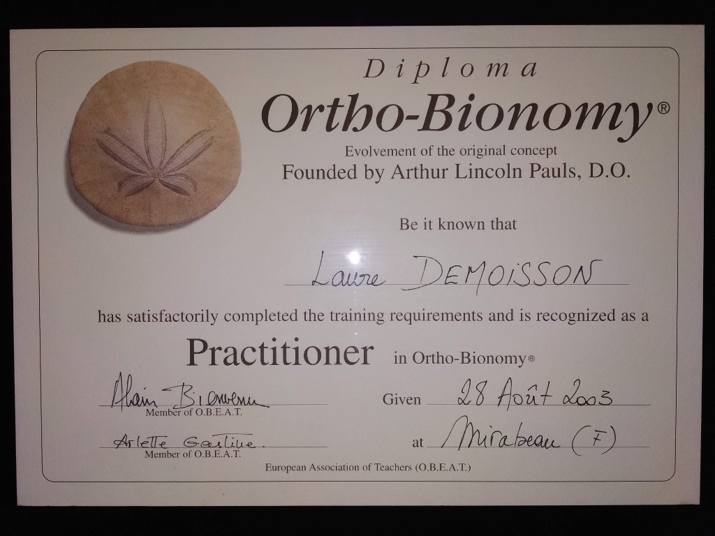 photo diplome DEMOISSON Laure