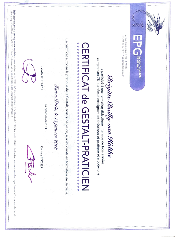 photo diplome Brigitte BAILLY