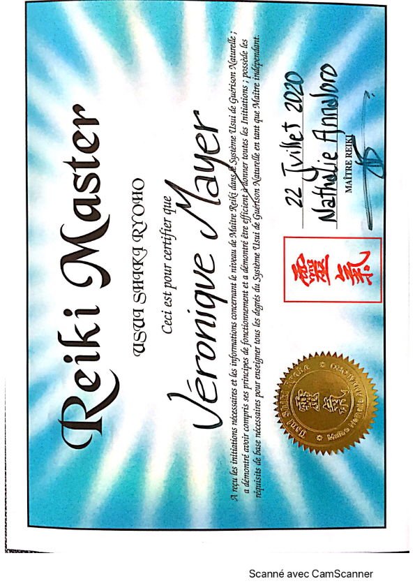 photo diplome Véronique Mayer