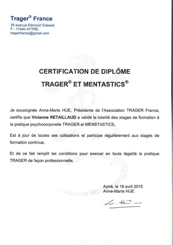 photo diplome Vivianne retaillaud