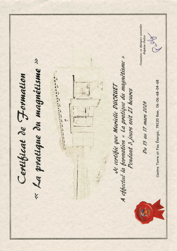 photo diplome Murielle DUCRUET