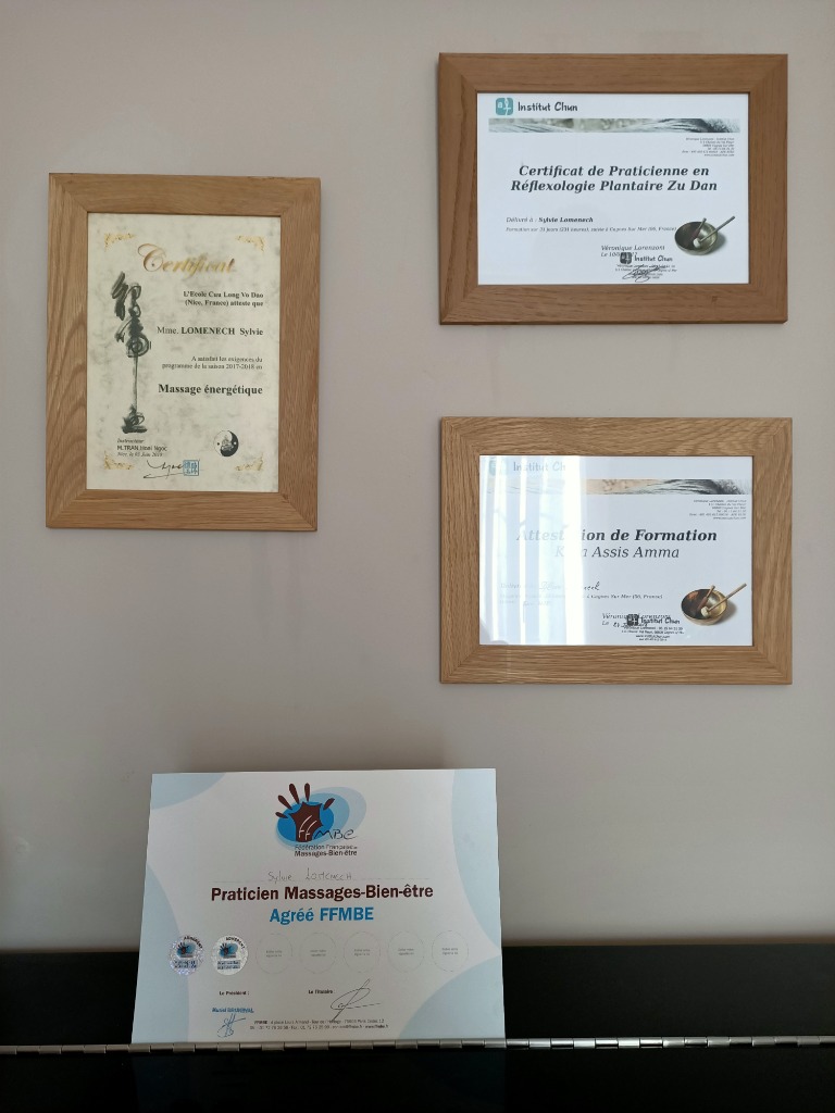 photo diplome Sylvie Lomenech