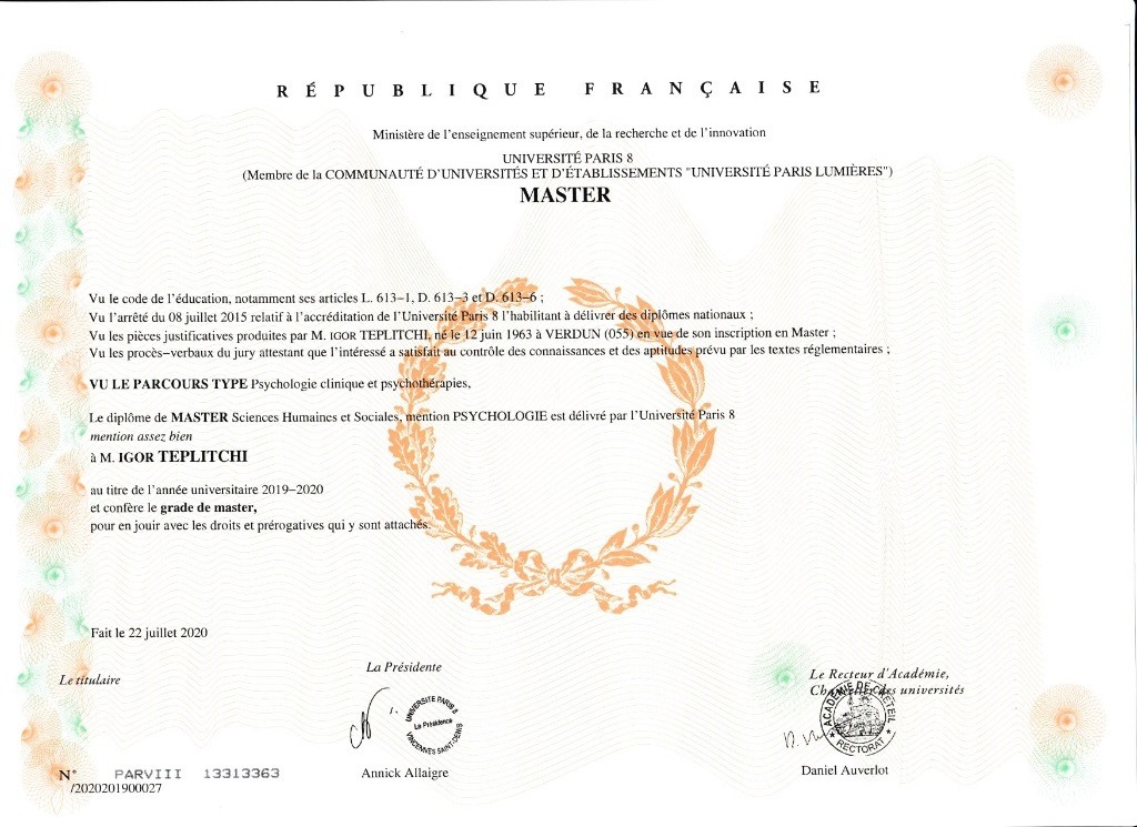 photo diplome CabinetTeplitchi