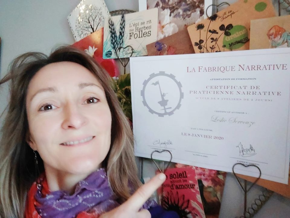 photo diplome Leslie Servouze