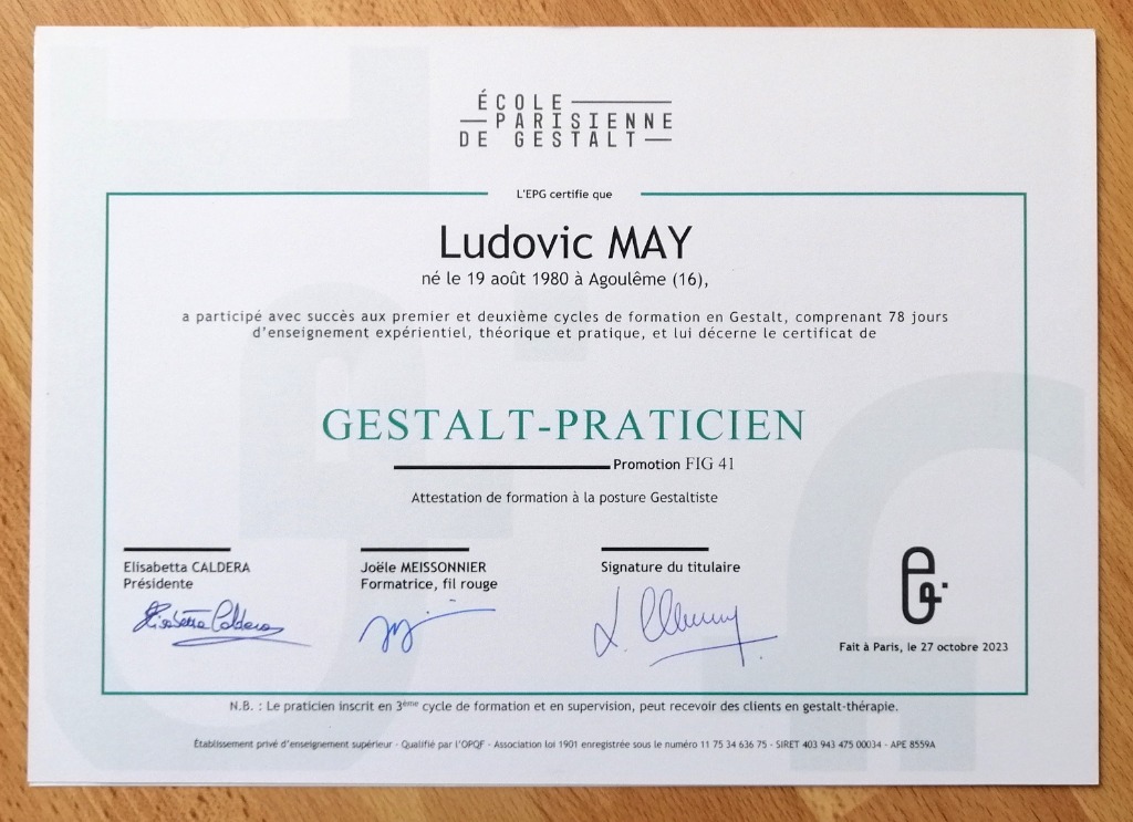 photo diplome MAY LUDOVIC