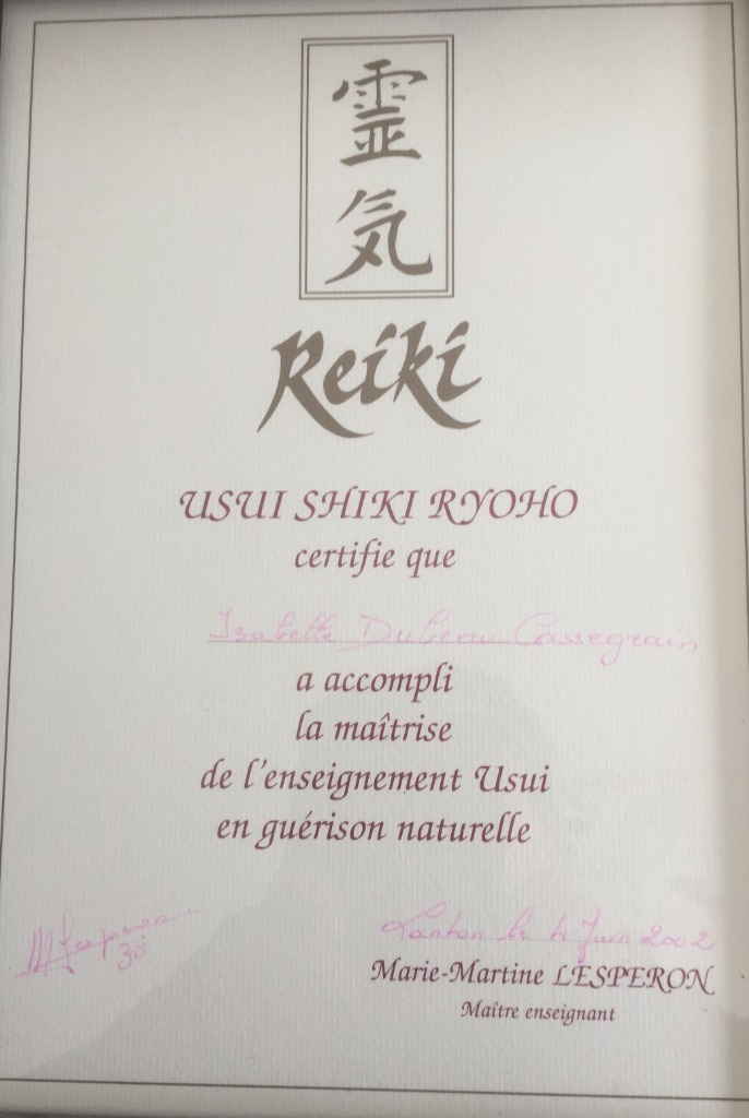 photo diplome isabelle dubeau