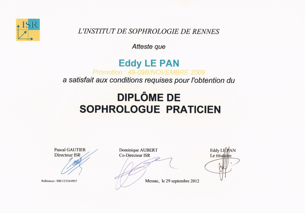 photo portrait Eddy LEPAN Thérapeute SOPHROLOGUE - EMDR - HYPNOSE