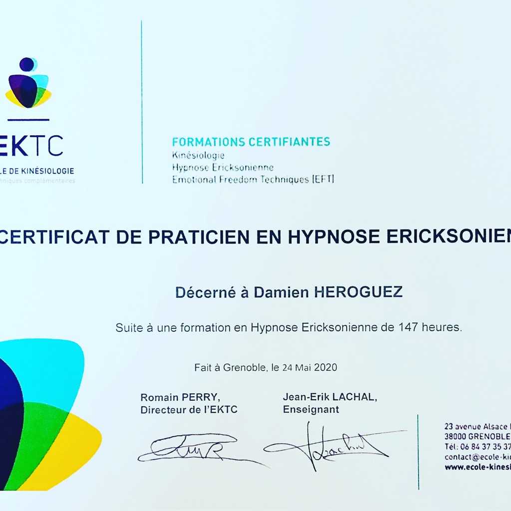 photo diplome Damien Heroguez