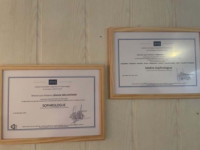photo diplome Severine Mallavergne