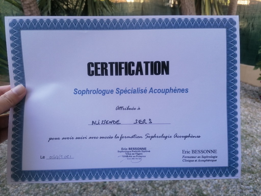 photo diplome Alissende SERS