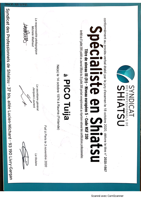 photo diplome TUIJA PICO