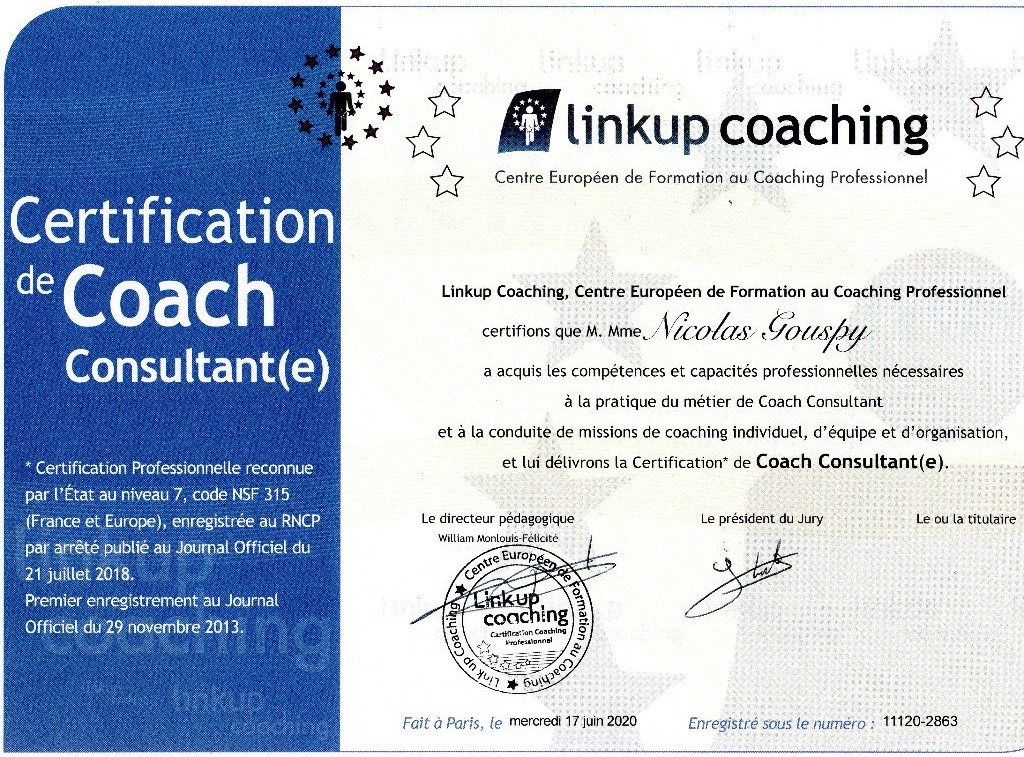 photo diplome Nicolas GOUSPY