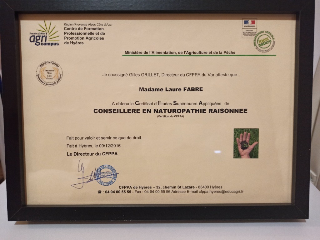 photo diplome Laurie Chailleux